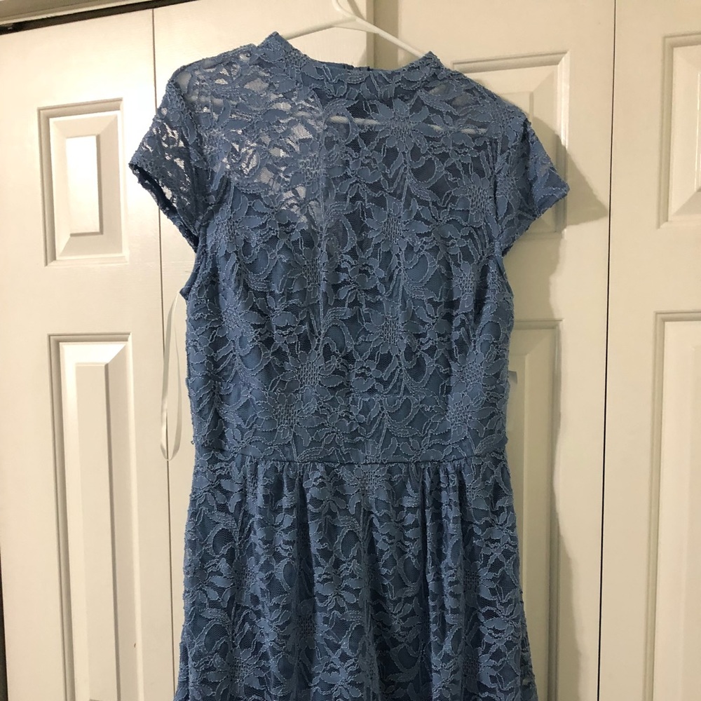 High neck lace dress - brand new with tags